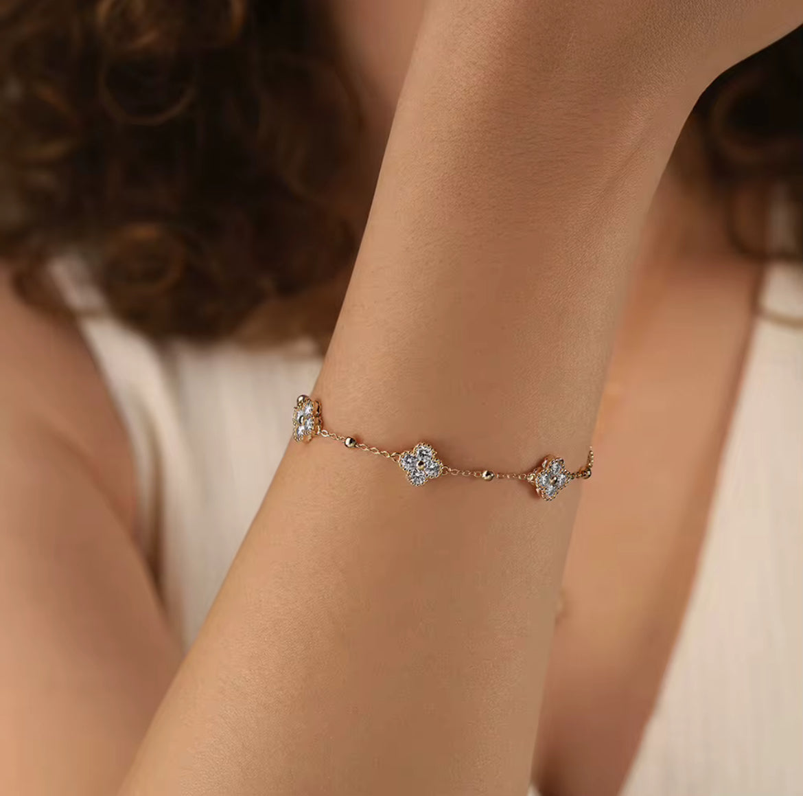 Iced Fortune Bracelet