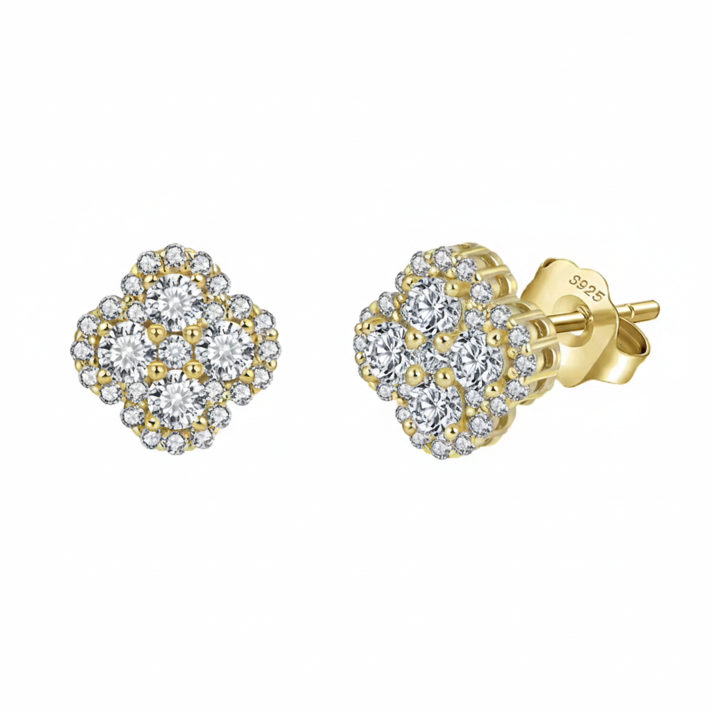Celeste Clover Earrings)