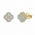 Celeste Clover Earrings)
