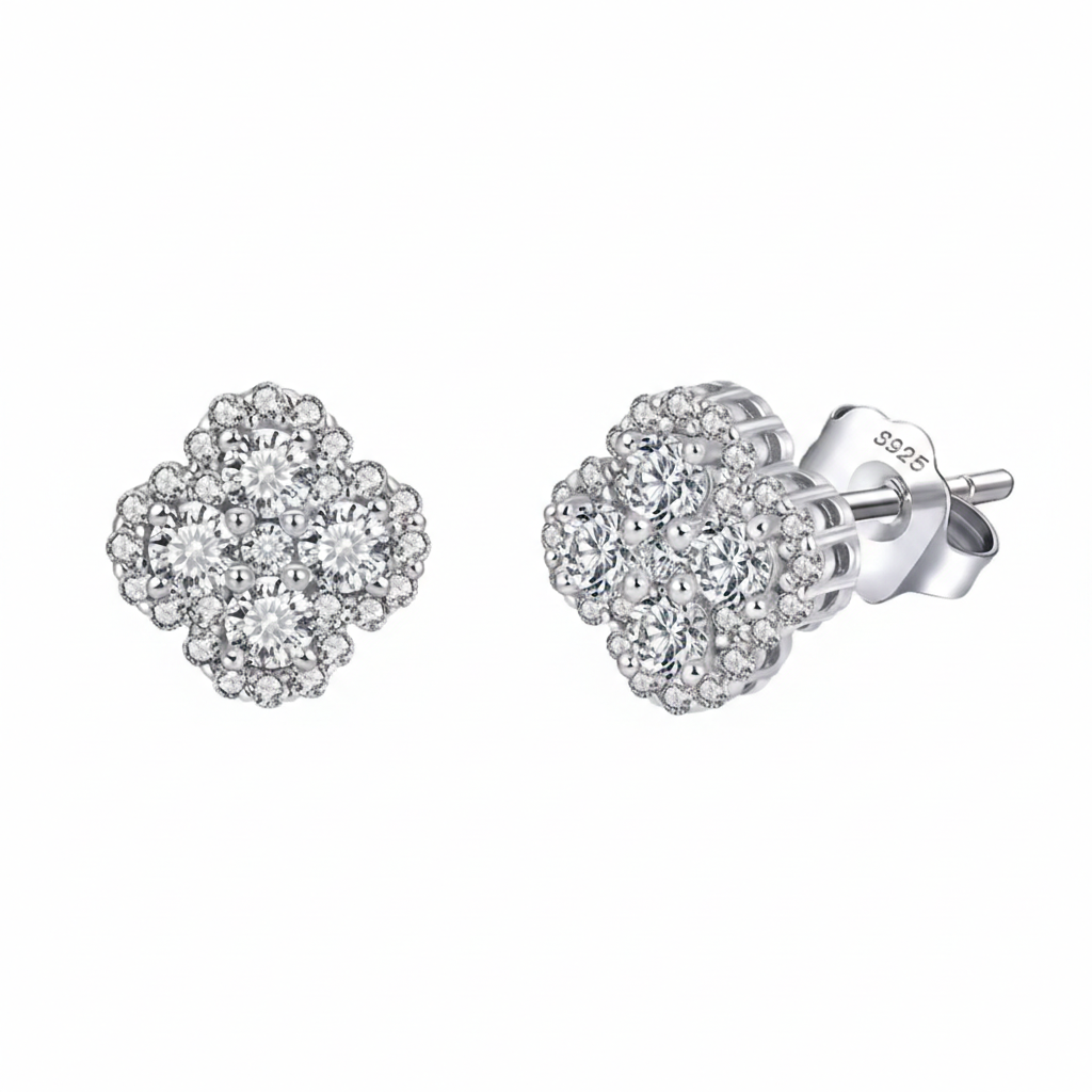 Celeste Clover Earrings)